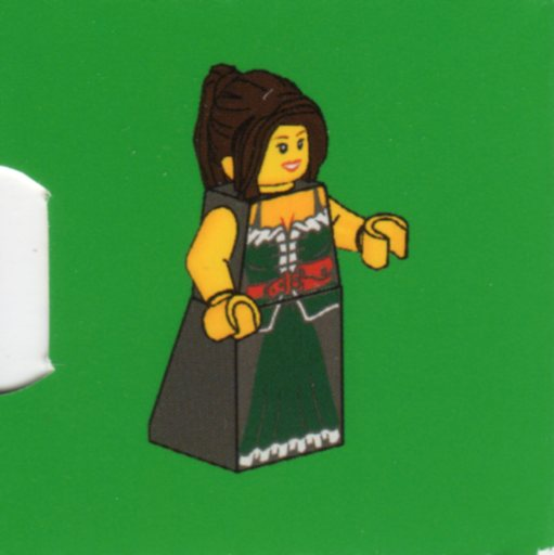 LEGO 7952-17 Advent Calendar 2010, Kingdoms (Day 16) - Barmaid