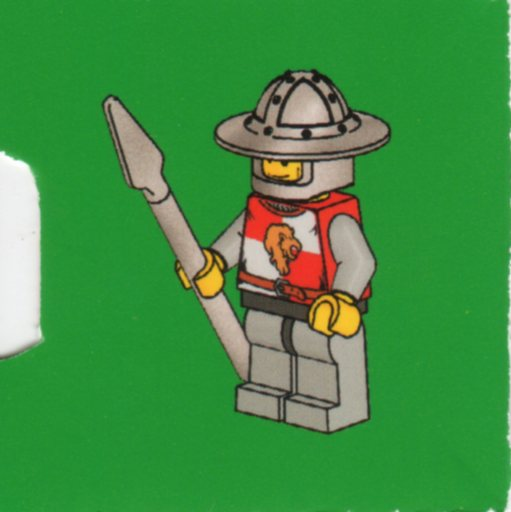 LEGO 7952-20 Advent Calendar 2010, Kingdoms (Day 19) - Lion Knight with Spear