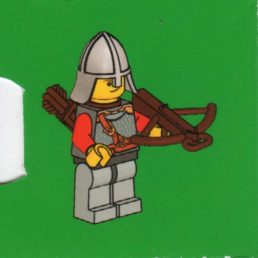 LEGO 7952-22 Advent Calendar 2010, Kingdoms (Day 21) - Lion Knight Scale Mail with Quiver and Crossbow
