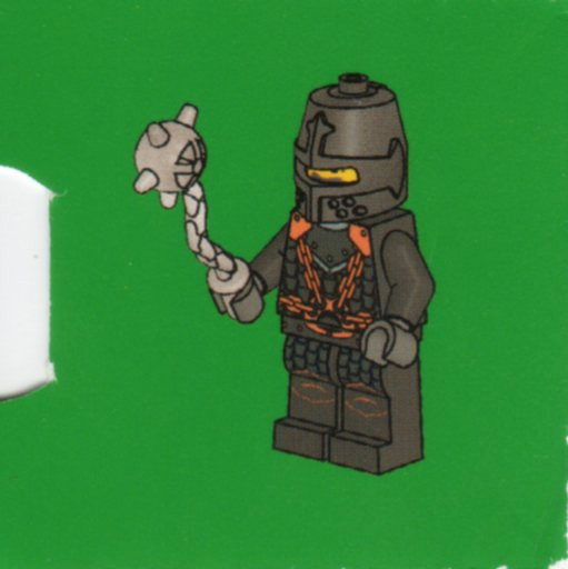 LEGO 7952-5 Advent Calendar 2010, Kingdoms (Day  4) - Dragon Knight with Flail