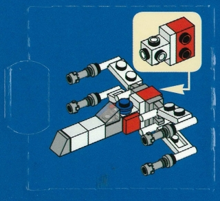 LEGO 7958-10 Advent Calendar 2011, Star Wars (Day  9) - X-wing Fighter
