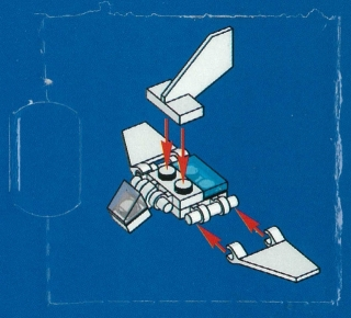 LEGO 7958-11 Advent Calendar 2011, Star Wars (Day 10) - Imperial Shuttle