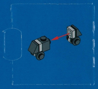 LEGO 7958-15 Advent Calendar 2011, Star Wars (Day 14) - Mouse Droid (MSE-6-series Repair Droid)