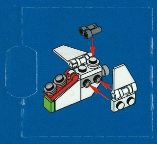 LEGO 7958-16 Advent Calendar 2011, Star Wars (Day 15) - Republic Gunship
