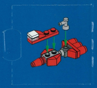LEGO 7958-2 Advent Calendar 2011, Star Wars (Day  1) - Republic Cruiser