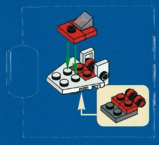 LEGO 7958-23 Advent Calendar 2011, Star Wars (Day 22) - A-wing Fighter