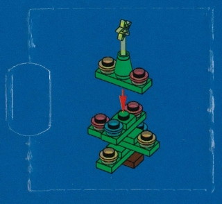 LEGO 7958-24 Advent Calendar 2011, Star Wars (Day 23) - Christmas Tree