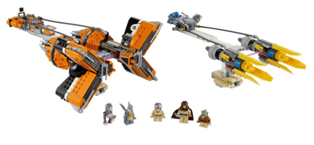 LEGO 7962 Anakin's & Sebulba's Podracers