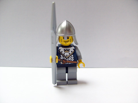 LEGO 7979-2 Advent Calendar 2008, Castle  (Day 1) - Soldier with Spear