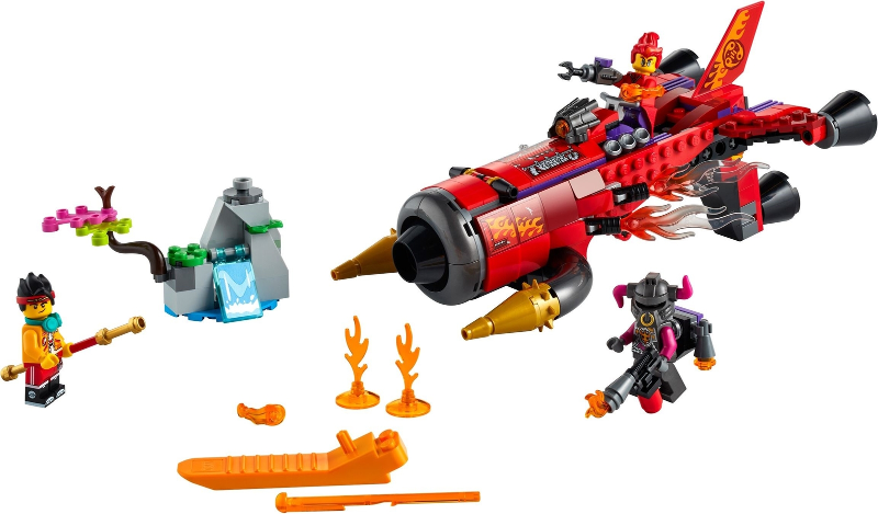 LEGO 80019 Red Son’s Inferno Jet