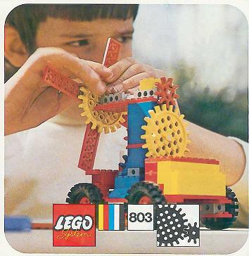 LEGO 803-2 Gear/Wheel Set