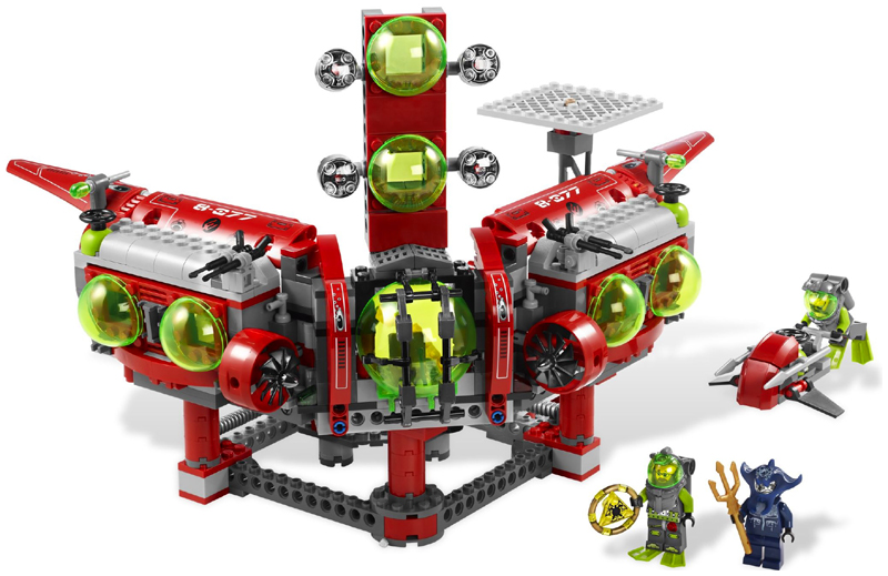 LEGO 8077 Atlantis Exploration HQ