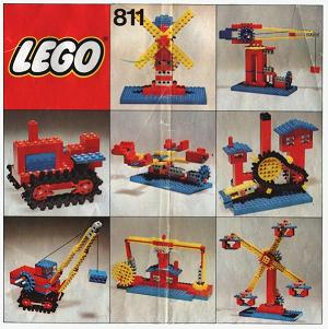 LEGO 811-2 Gear Crane Set