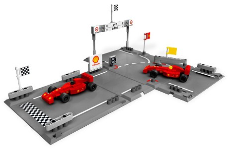 LEGO 8123 Ferrari F1 Racers