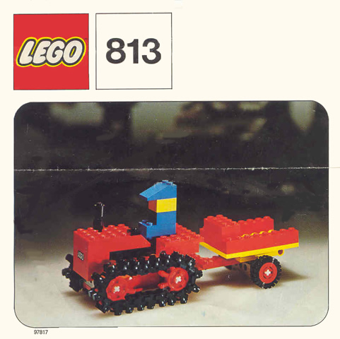 LEGO 813-2 Gear Bulldozer Set