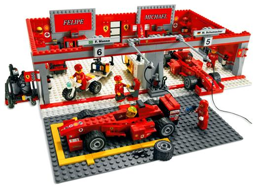 LEGO 8144 Ferrari 248 F1 Team (Schumacher Edition)