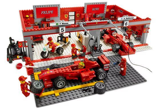 LEGO 8144-2 Ferrari 248 F1 Team (Raikkonen Edition)
