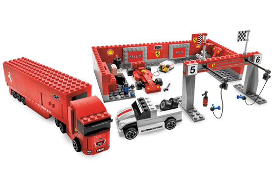 LEGO 8155 Ferrari F1 Pit