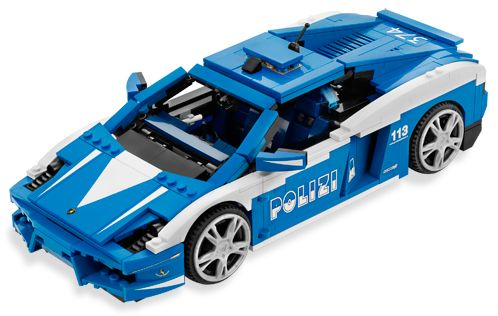LEGO 8214 Lamborghini Gallardo LP 560-4 Polizia
