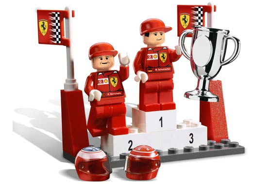 LEGO 8389 M. Schumacher & R. Barrichello