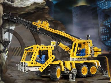 LEGO 8431 Pneumatic Crane Truck