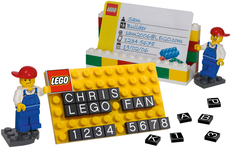 LEGO 850425 Desk Business Card Holder