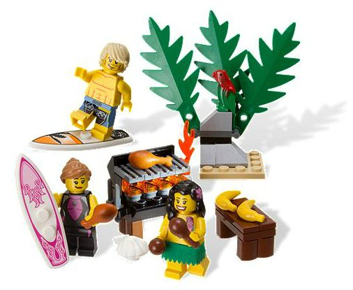 LEGO 850449 Minifigure Beach Accessory Pack blister pack