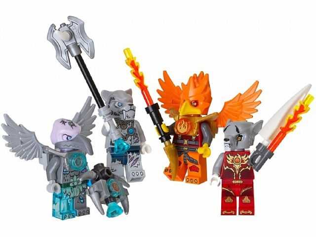 LEGO 850913 Fire and Ice Minifigure Accessory Set blister pack