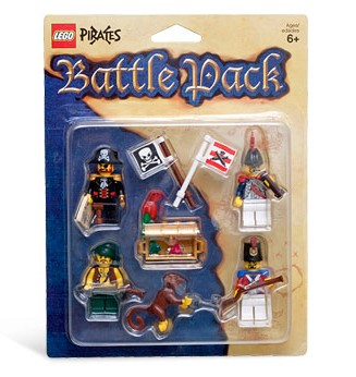 LEGO 852747 Battle Pack Pirates blister pack