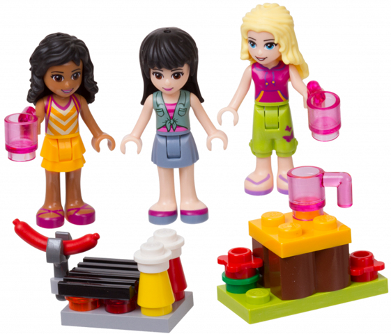 LEGO 853556 Friends Mini-doll Campsite Set blister pack