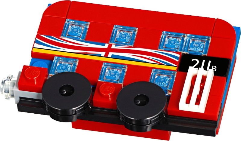 LEGO 853914 London Bus Magnet Build blister pack