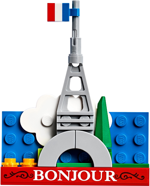 LEGO 854011 Eiffel Tower Magnet Build blister pack