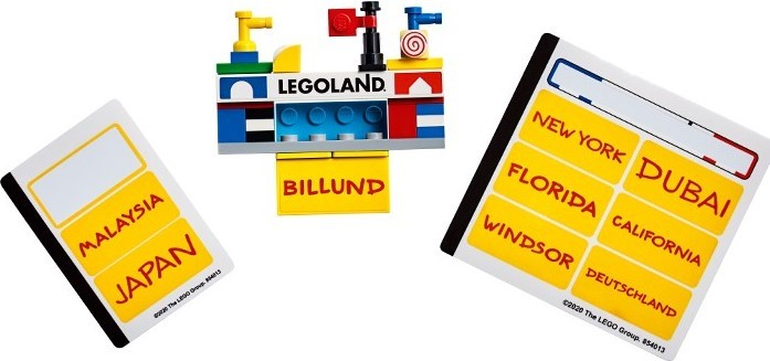 LEGO 854013 LEGOLAND Magnet Build