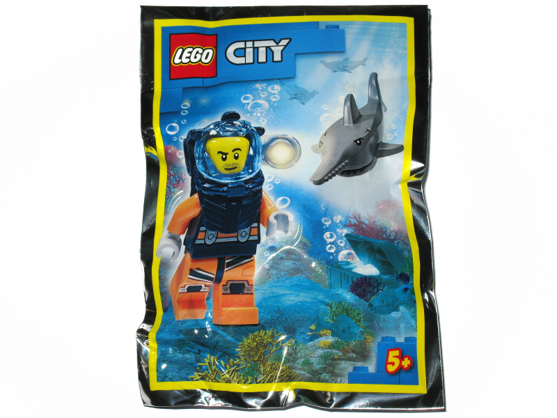 LEGO 862011 Diver and Sawfish foil pack