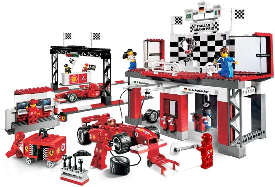LEGO 8672 Ferrari Finish Line