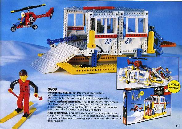 LEGO 8680 Arctic Rescue Base