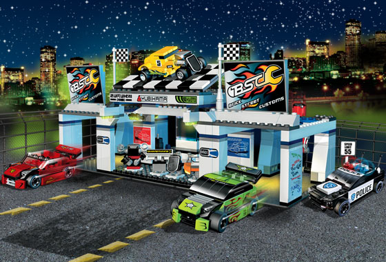 LEGO 8681 Tuner Garage