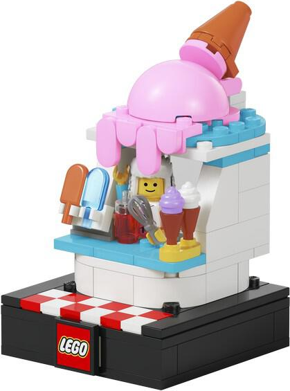 LEGO 87324 Bricktober Brick Bites Set 3/4 - Ice Cream Stall (2024 Toys "R" Us Exclusive)