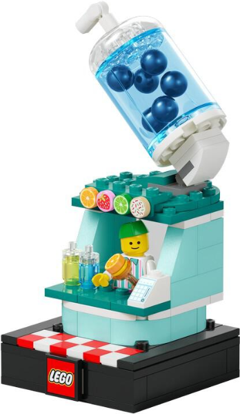 LEGO 87330 Bricktober Brick Bites Set 1/4 - Bubble Tea Stall (2024 Toys "R" Us Exclusive)