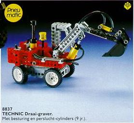 LEGO 8837 Pneumatic Excavator