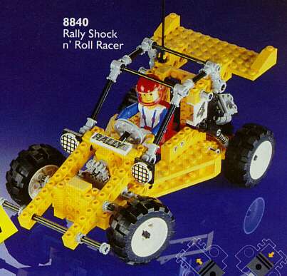 LEGO 8840 Rally Shock n' Roll Racer