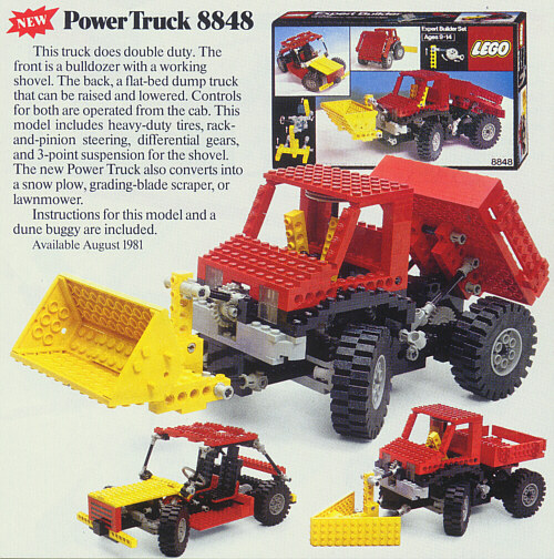 LEGO 8848 Power Truck