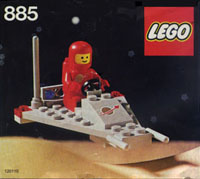 LEGO 885 Space Scooter