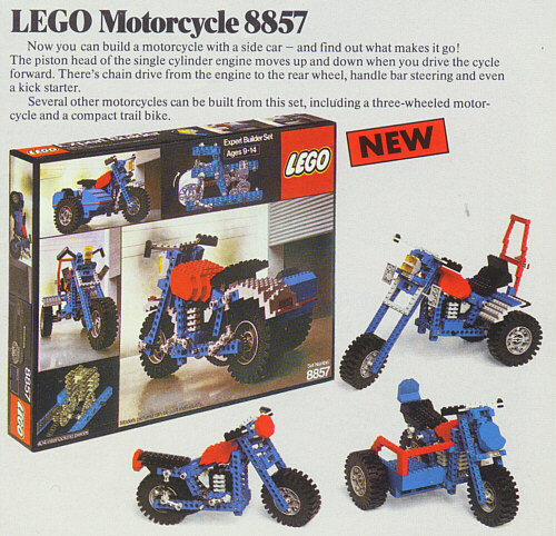 LEGO 8857-2 Motorcycle