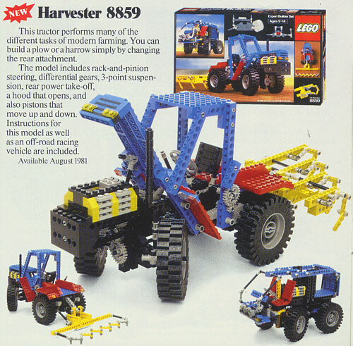 LEGO 8859 Tractor
