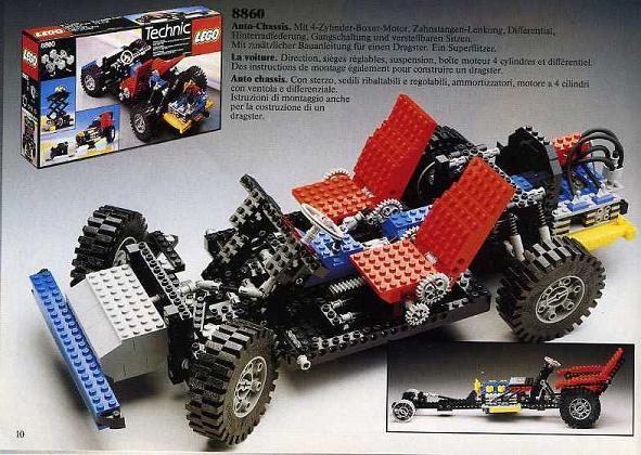 LEGO 8860 Car Chassis (Auto Chassis)