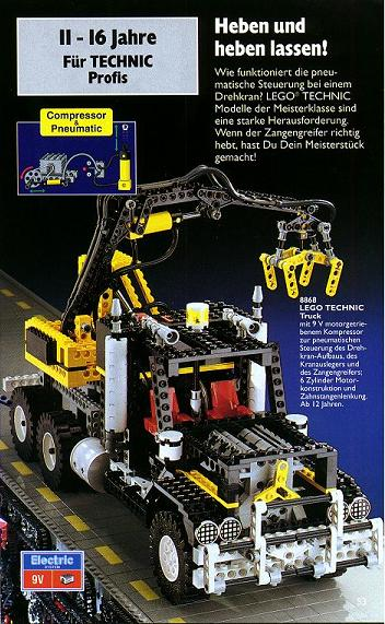LEGO 8868 Air Tech Claw Rig