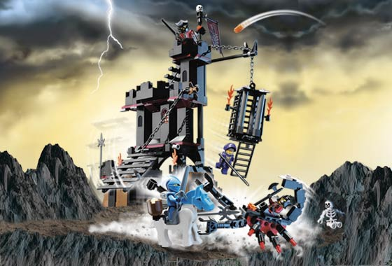 LEGO 8876 Scorpion Prison Cave