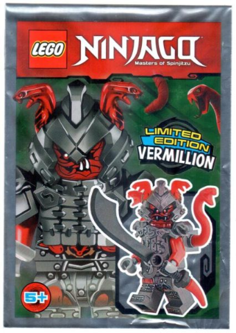 LEGO 891726 Vermillion Warrior foil pack