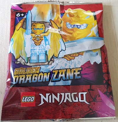 LEGO 892293 Golden Dragon Zane foil pack